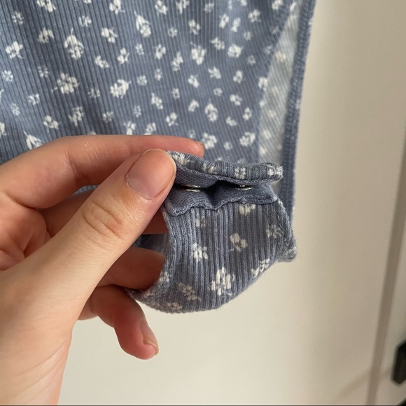 Wild Fable Bodysuit Sweetheart Neckline Medium NWOT - Picture 4 of 8